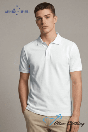 PS71 Mens Ultrafine Cotton Pique Short Sleeve Polo