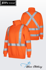6DAQF JBs NSW QLD Rail D+N X Back ½ Zip Fleece