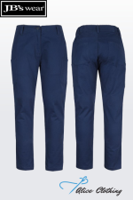 6MTP1 JBs Ladies Multi Pocket Stretch Twill Pant