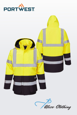 FR614 Portwest Bizflame Rain FR HiVis ARC Jacket