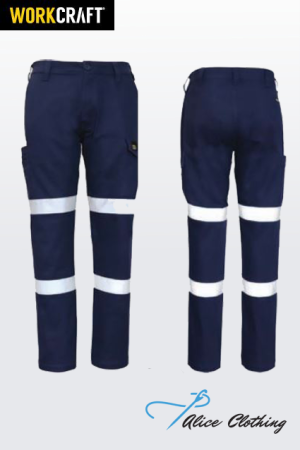 WPL475 Womens Taped Stretch Drill Cargo Pant