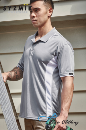 ZH145 Syzmik Mens Striker Short Sleeve Polo