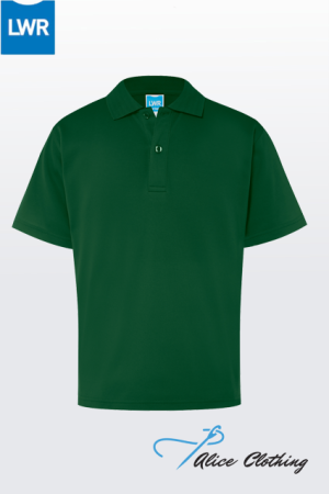 Coates Adults Plain Cotton Back Polo 57605