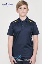 Winning Spirit PS93K Sustainable Contrast Polo Kids