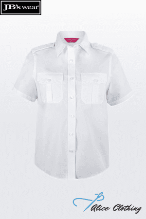 6ESS1 JBs Ladies S S Epaulette Shirt