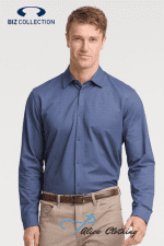 Biz Collection Mens Venture Long Sleeve Shirt BS2619ML