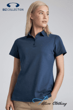 Biz Collection Womens Lotus Short Sleeve Polo P515LS