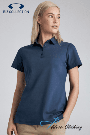 Biz Collection Womens Lotus Short Sleeve Polo P515LS