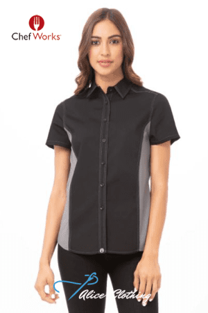 CSWC Chef works Universal Womens Contrast Shirt