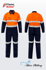 FCT005A HRC2 INHERENT HI VIS REFLECTIVE COVERALL