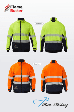 FJV034 HRC2 INHERENT REFLECTIVE FLEECIE