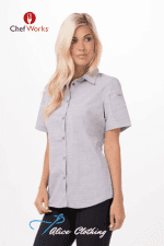 SHC01W Chef Works Havana Womens Shirt
