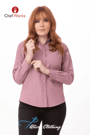 SLWCH002 Chef Works Chambray Womens Shirt