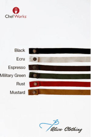 XNS07 Chef Works Lockharte Cross Back Apron Strap