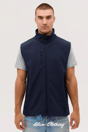Baxsy 606 Prime SoftShell Vest Navy
