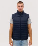 Baxsy Lookbook Proper Puffer Vest Navy Male Navy 73466