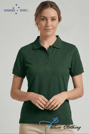 PS16 WOMENS CLASSIC COTTON POLY PIQUE SHORT SLEEVE POLO