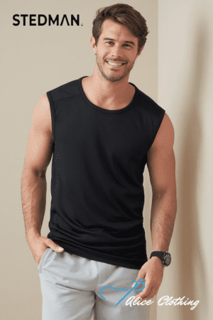 ST8440 Stedman Mens Active 140 Sleeveless