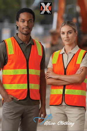 SW92 HI VIS VIC ROAD SAFETY VEST copy