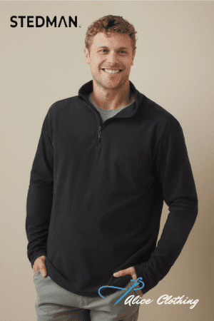 Stedman ST5020 Mens Active Fleece Half Zip