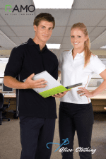 P700LD RAMO Ladies Cotton Pique Knit With Piping