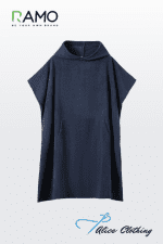 TW08KS Ramo kids poly nylon hooded towel with kangaroo pocket