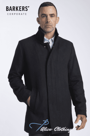 barkers corporate carnaby wool jacket black mens BCWJ