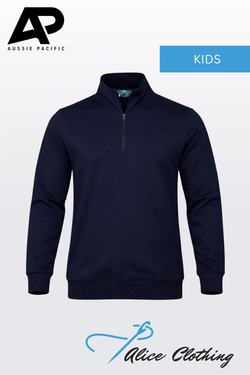 3534 Mawson Kids 14 Zip Sweater