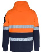 6DPFP Orange Navy Back
