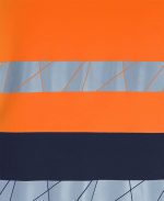 6DPFP Orange Navy Tape