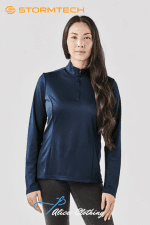 FPL 5W Womens Monterey 1 4 Zip Pullover