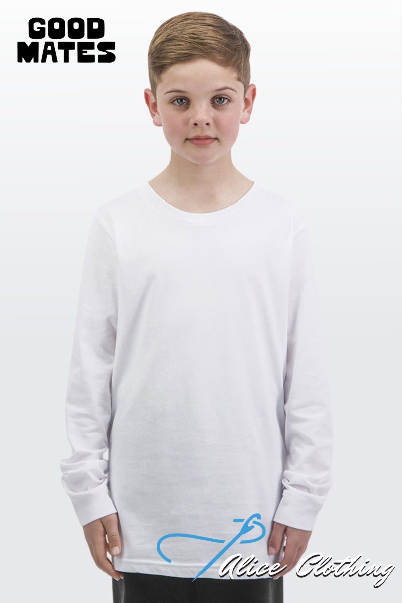 X1002K Kids Basis Long Sleeve Tee