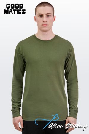 X1002M Mens Basis Long Sleeve Tee