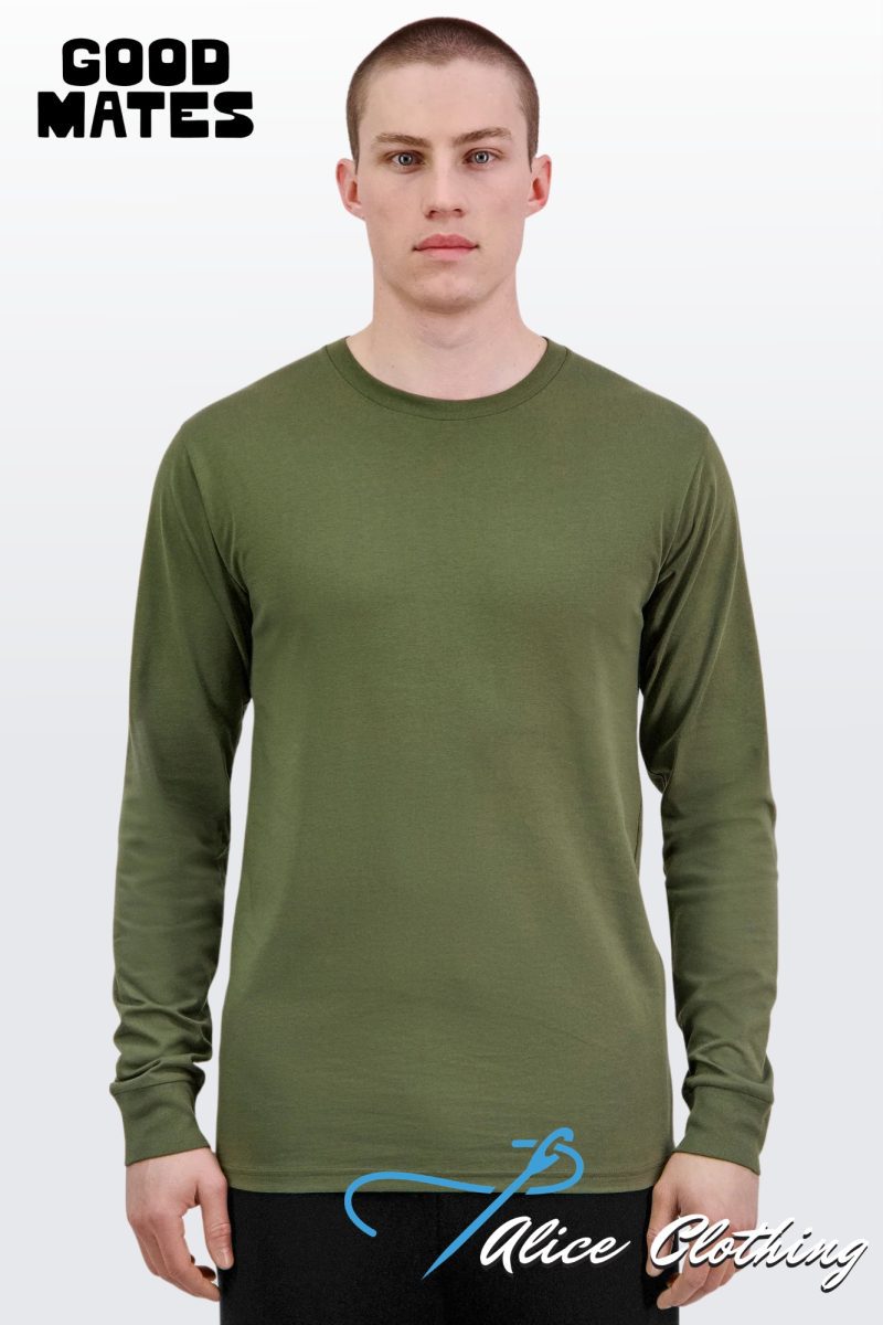X1002M Mens Basis Long Sleeve Tee