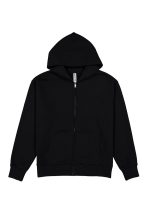 X2005W Black Hoodie Front