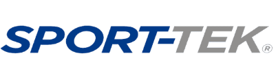Sport-Tek brand logo in blue and gray text